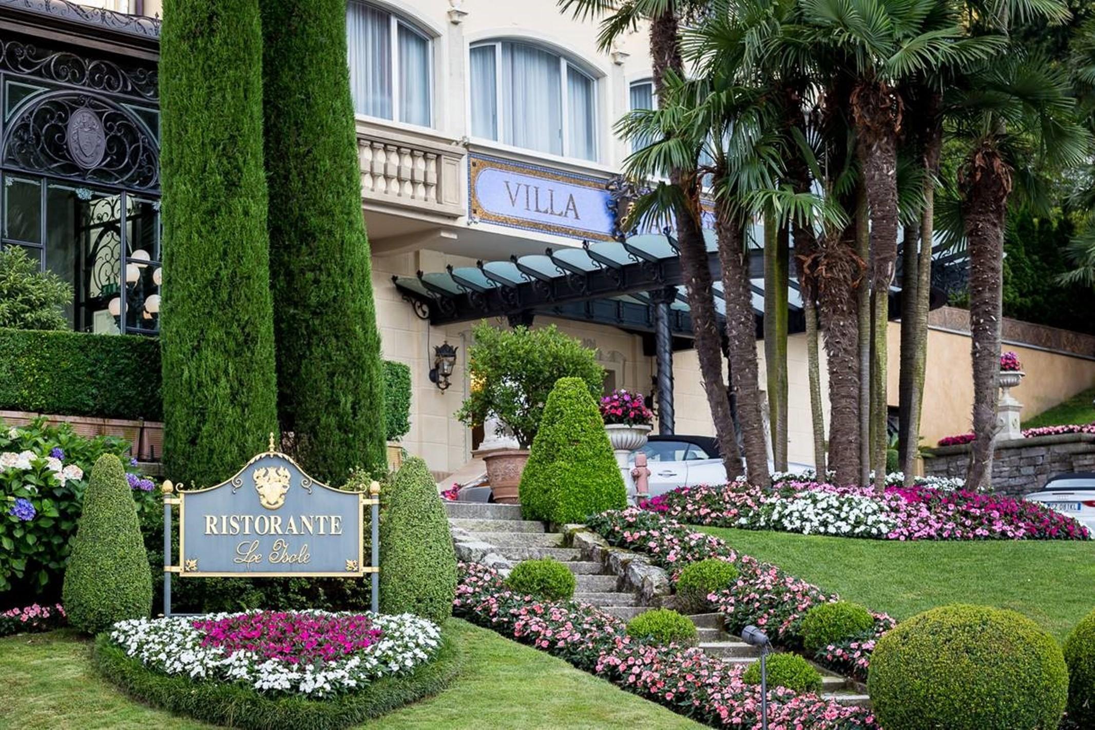 Hotel Villa E Palazzo Aminta Stresa Exterior foto