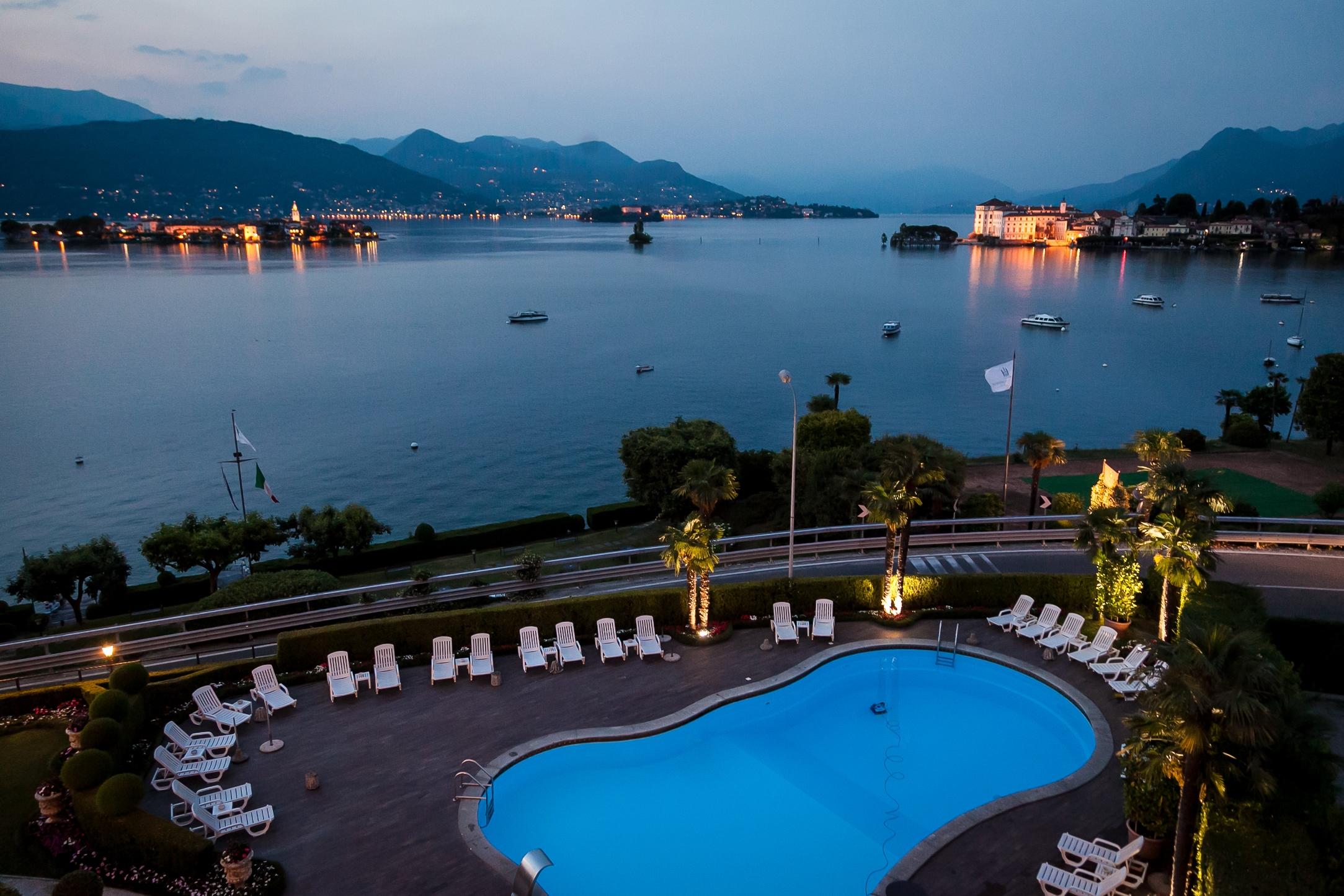 Hotel Villa E Palazzo Aminta Stresa Exterior foto