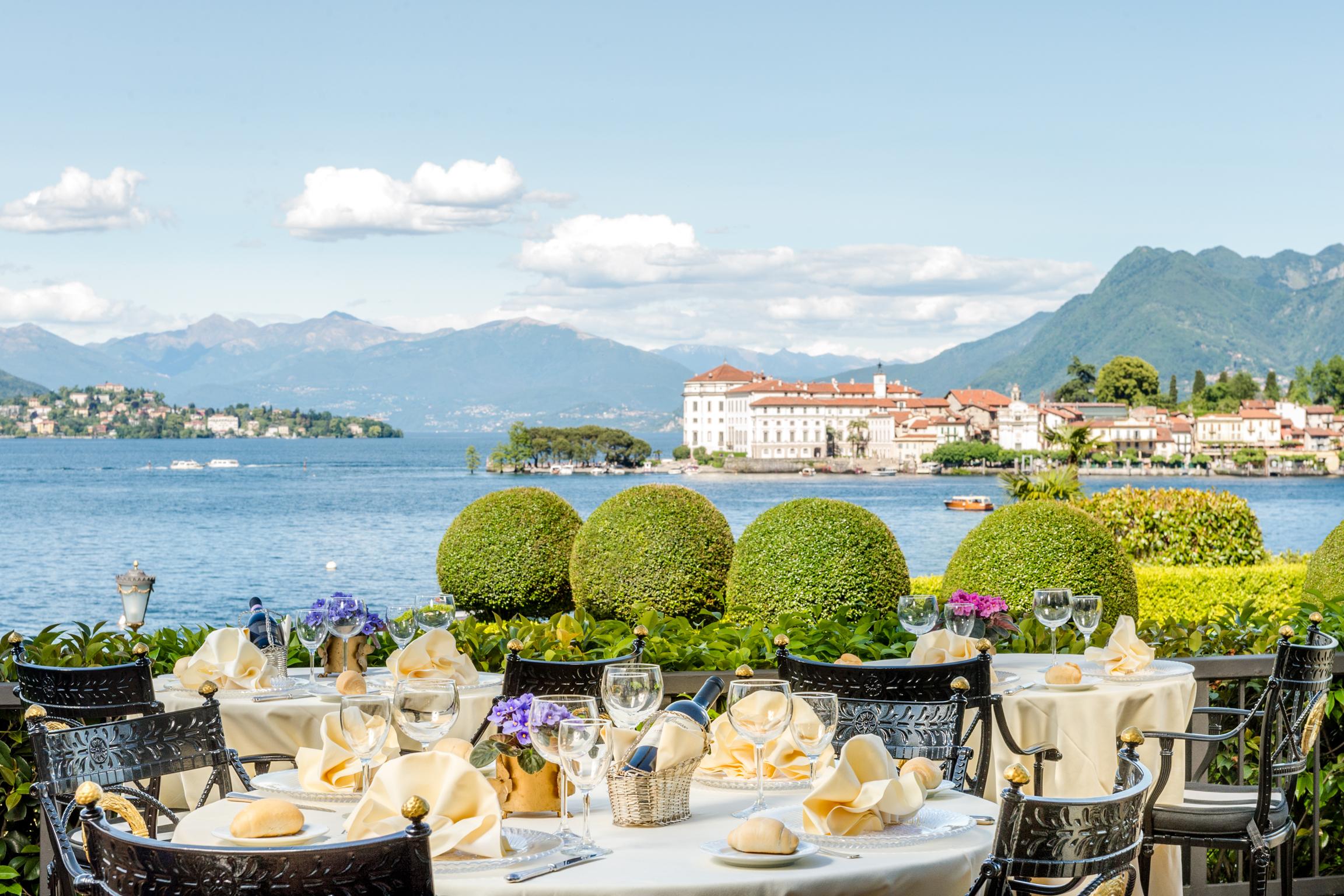 Hotel Villa E Palazzo Aminta Stresa Exterior foto