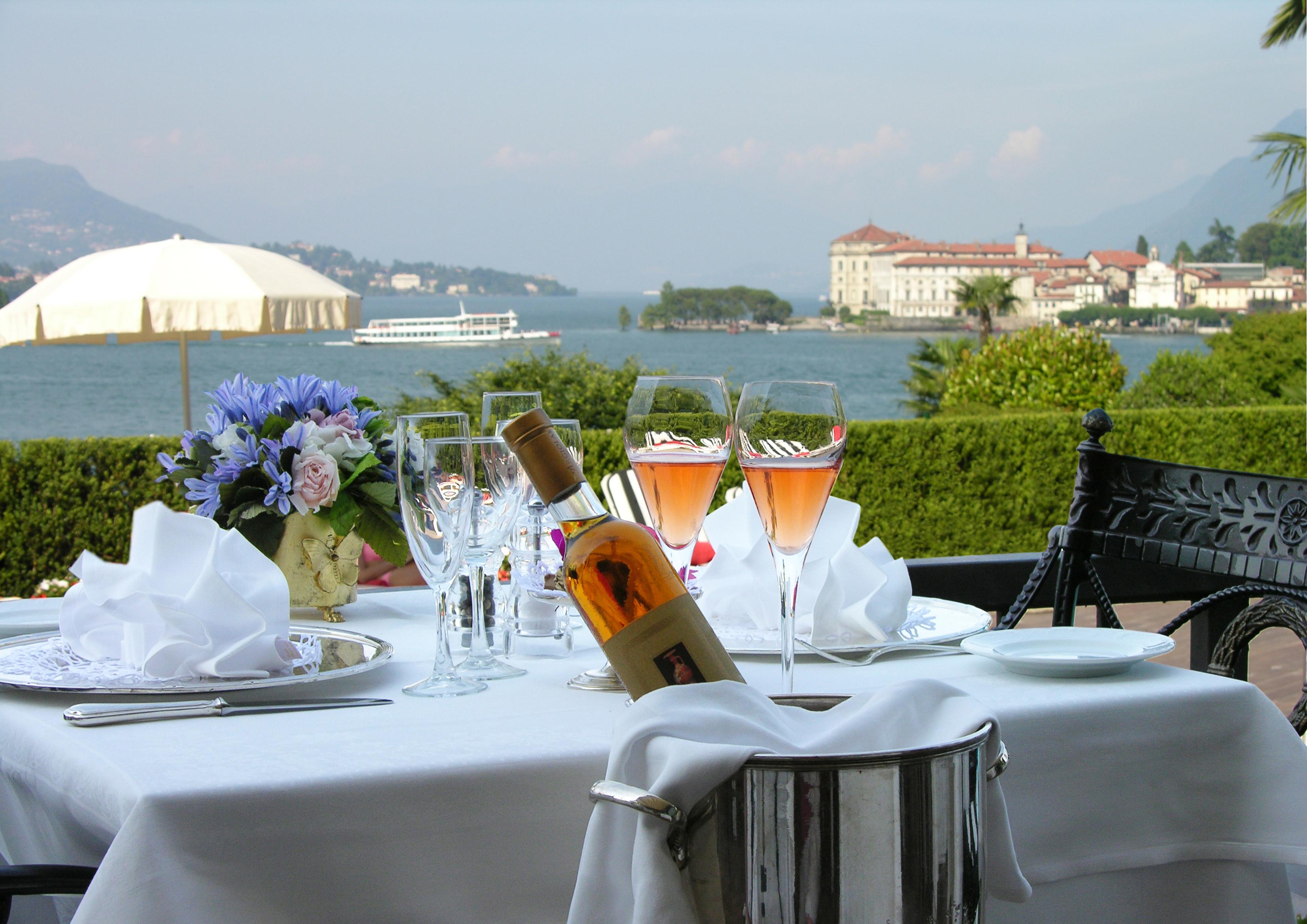 Hotel Villa E Palazzo Aminta Stresa Restaurante foto