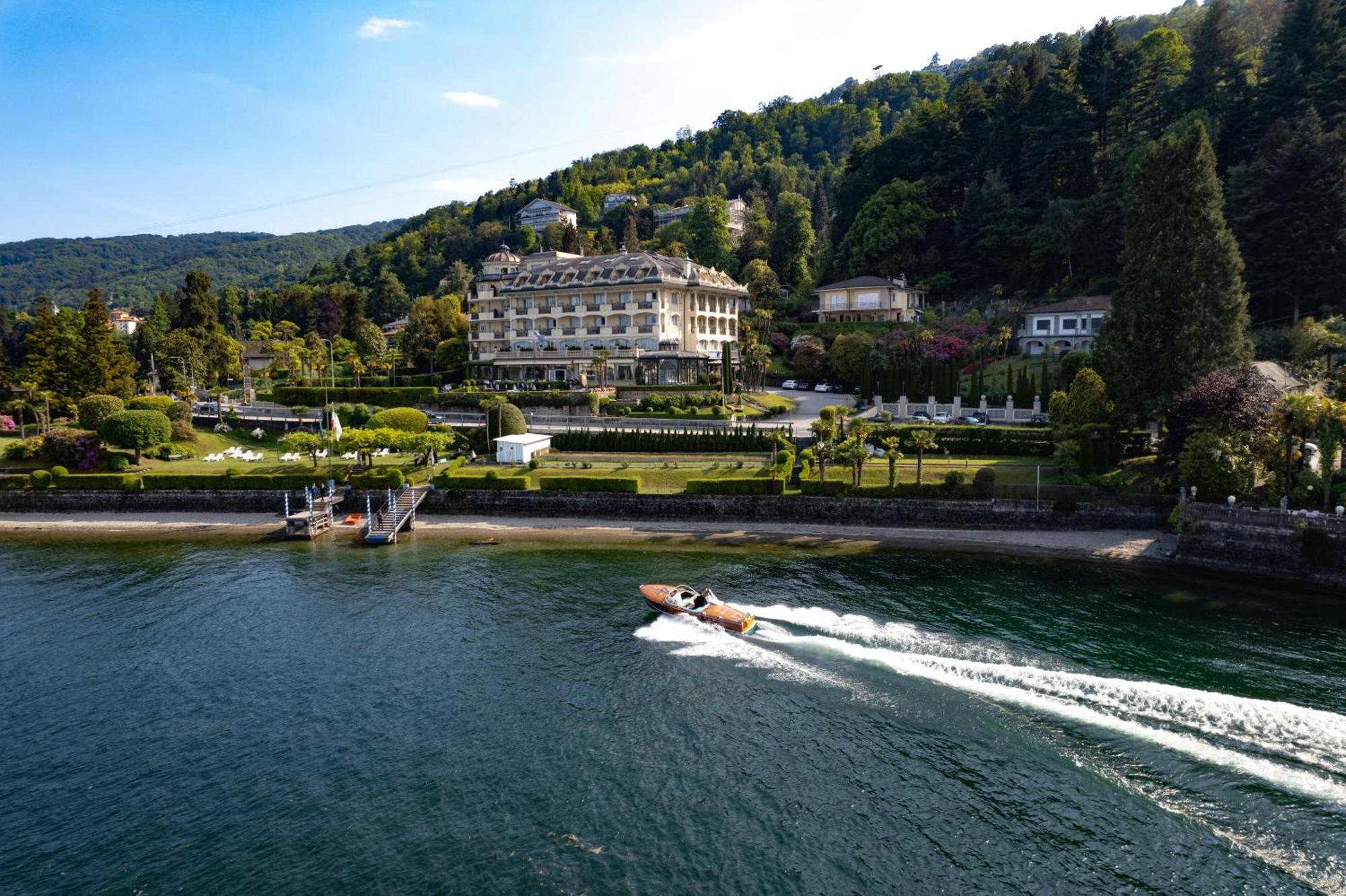 Hotel Villa E Palazzo Aminta Stresa Exterior foto