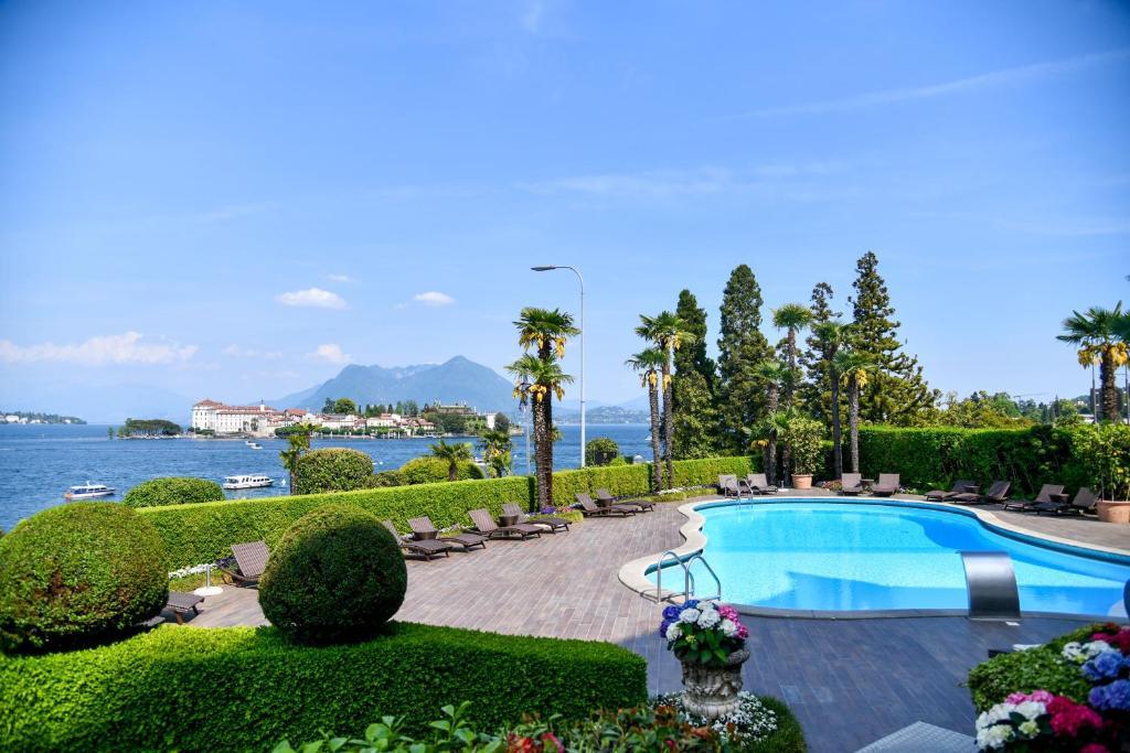 Hotel Villa E Palazzo Aminta Stresa Exterior foto