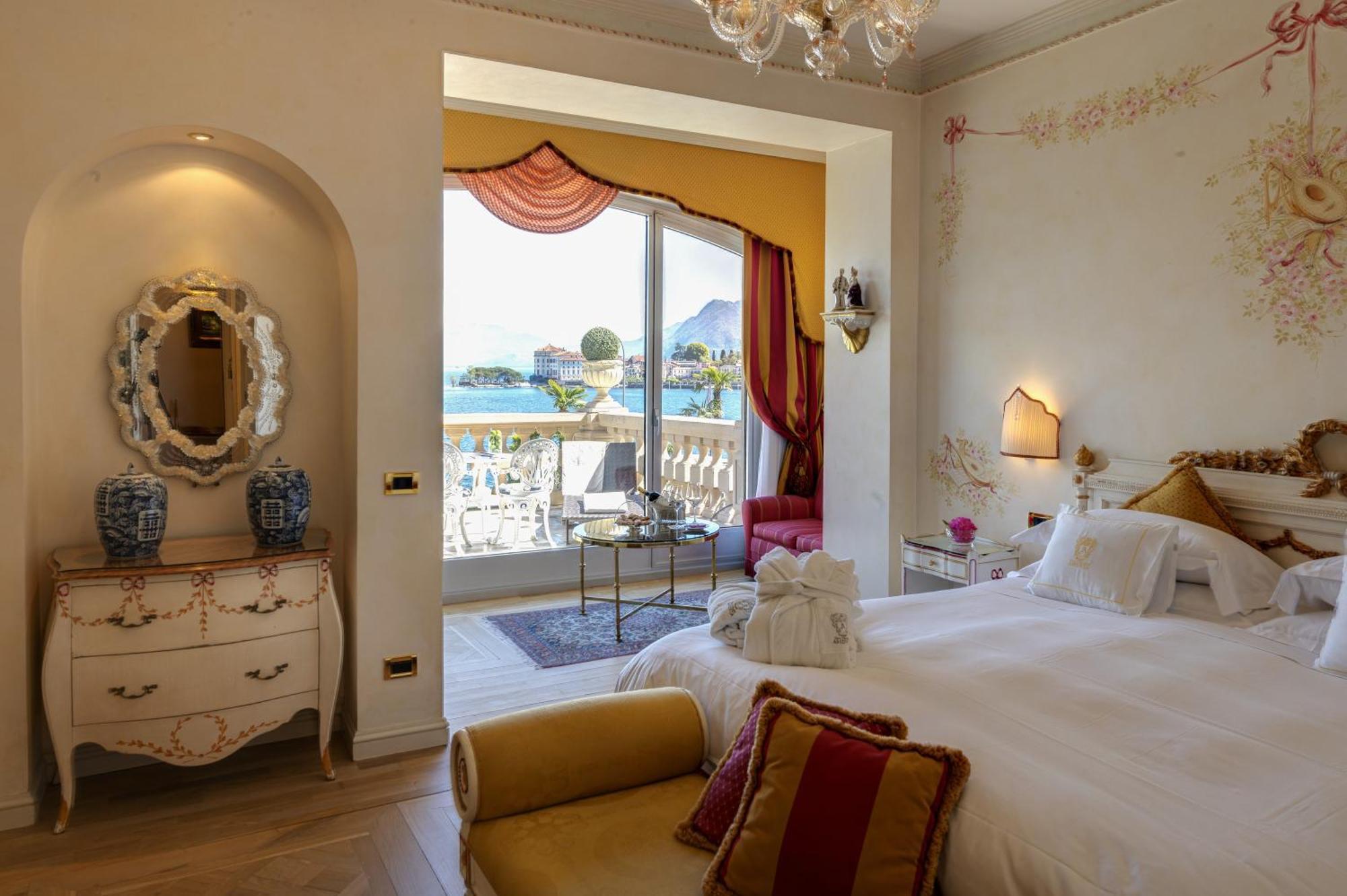 Hotel Villa E Palazzo Aminta Stresa Exterior foto