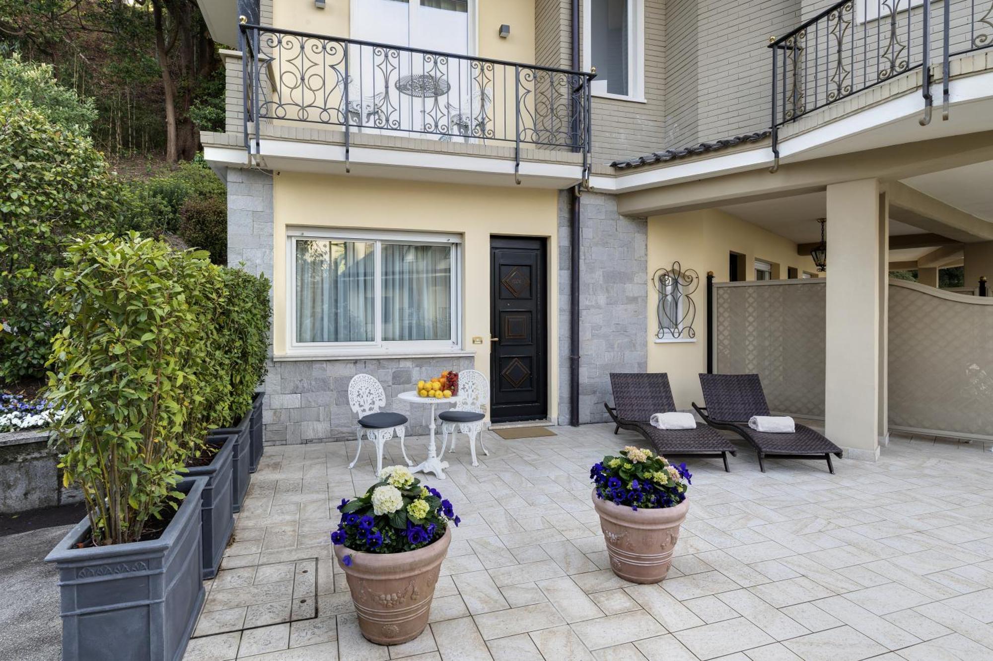Hotel Villa E Palazzo Aminta Stresa Exterior foto