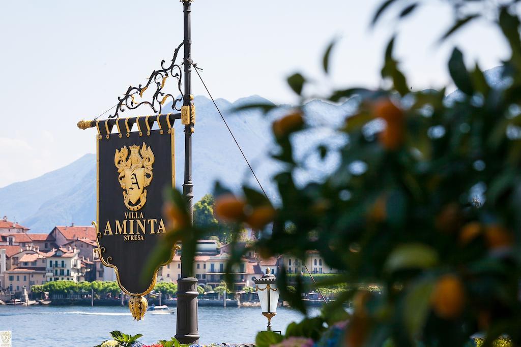 Hotel Villa E Palazzo Aminta Stresa Exterior foto